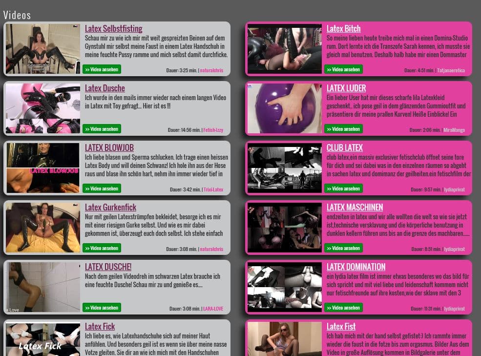 latex videos